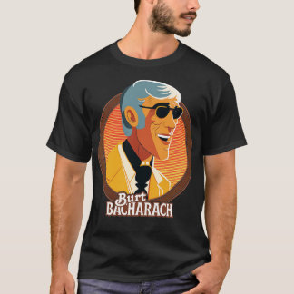 バート・バッハーチレトロ60sファンデザイン tシャツ