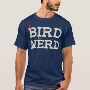 バードおたくバードウォッチャーウォッチングバーダー野鳥観察 Tシャツ
