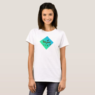 バードおたくブルーグラデーショングリーンTシャツ Tシャツ