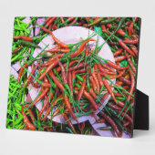 バードアイチリピーマン フォトプラーク (側面)