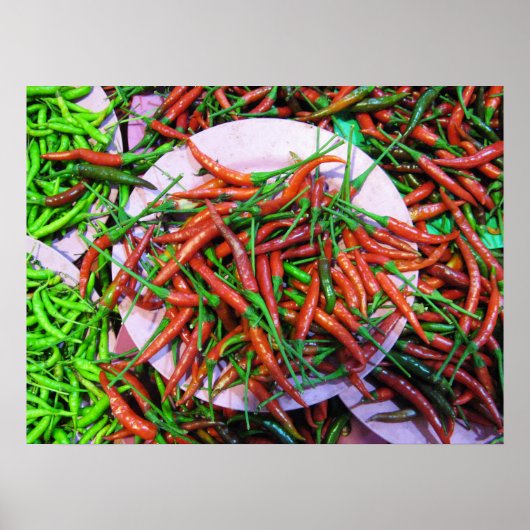 バードアイチリピーマン ポスター (正面)