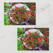 バードアイチリピーマン 名刺 (正面/裏面)