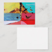 バードアイビューフラット ノートカード (正面/裏面)