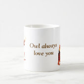 バードアートタウニーフールズラブ コーヒーマグカップ (中央)