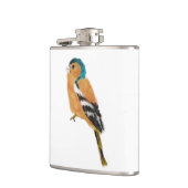 バードアートチャフインチ フラスク (左)