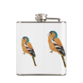 バードアートチャフインチ フラスク (裏面)