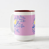 バードアートマグカップ ツートーンマグカップ (正面左)