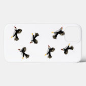 バードアート飛んでいるパフィン Case-Mate iPhoneケース (裏面 (横))