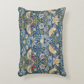 バードアールヌーボーデザイン アクセントクッション (正面(垂直))