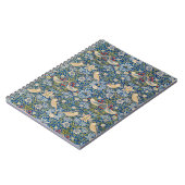 バードアールヌーボーデザイン ノートブック (左側)