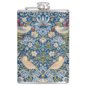 バードアールヌーボーデザイン フラスク (正面)