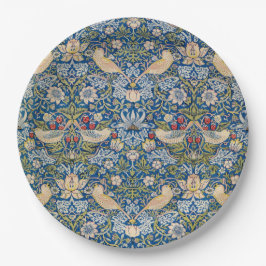 バードアールヌーボーデザイン ペーパープレート