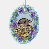 バードインネストオーナメント セラミックオーナメント (右)