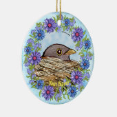 バードインネストオーナメント セラミックオーナメント (右)
