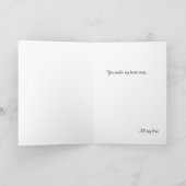 バードウィズハートつる植物バレンタイン シーズンカード (内部)