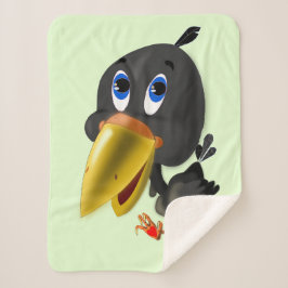 バードウィズハートギフトベビーシェルパブランケット シェルパブランケット