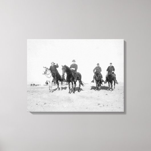 バードウィン大尉、バッファロー・ビル キャンバスプリント (正面)