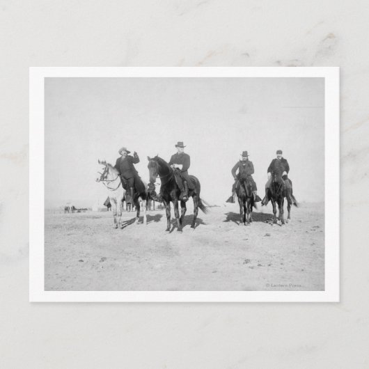 バードウィン大尉、バッファロー・ビル ポストカード (正面)