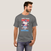 バードウォッチャーカントークイム野鳥観察ギフト Tシャツ (正面フル)