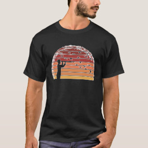 バードウォッチャーバーダーバードウォッチング野鳥観察 Tシャツ