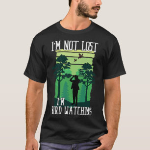 バードウォッチャーバードウォッチング野鳥観察バードラバー3 Tシャツ