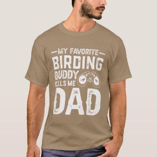 バードウォッチャー野鳥観察バードウォッチングオルニトロジストギル Tシャツ