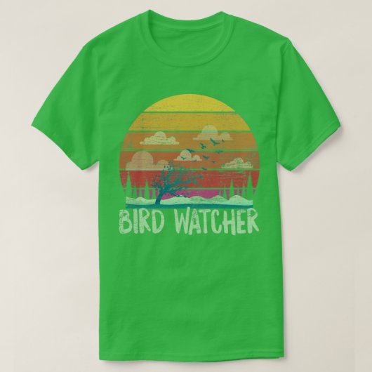 バードウォッチャー3 Tシャツ (デザイン正面)