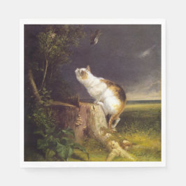 バードウォッチャー（ウィリアム・ホルブルック・ヒゲ） スタンダードランチョンナプキン