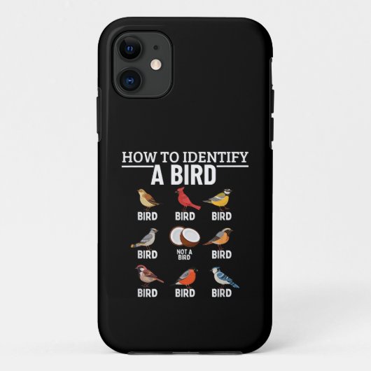 バードウォッチングが楽しくなる!鳥の識別グッズ Case-Mate iPhoneケース (裏面)