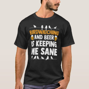 バードウォッチングとビ保ールは私の正味野鳥観察A Tシャツ