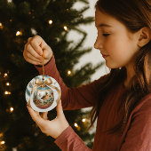 バードウォッチングの記念に クリスマス オーナメント