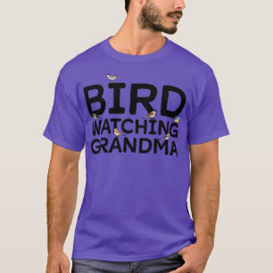 バードウォッチンググランマバードウォッチング野鳥観察 Tシャツ