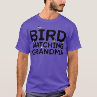 バードウォッチンググランマバードウォッチング野鳥観察 Tシャツ