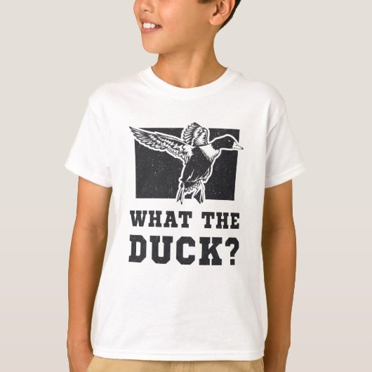 バードウォッチングザアヒルヴィンテージ野鳥観察鳥 Tシャツ (正面)