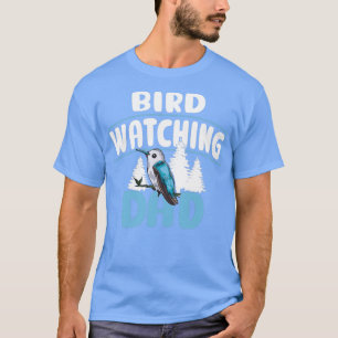 バードウォッチングパパバードウォッチング野鳥観察父 Tシャツ