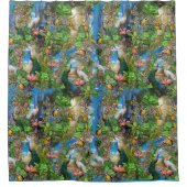 バードウォッチングパラダイス シャワーカーテン (正面)