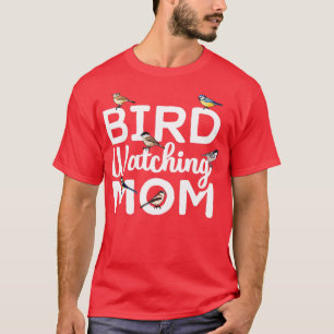 バードウォッチングママバードウォッチング野鳥観察1 Tシャツ