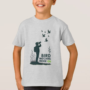 バードウォッチングモード:オン Tシャツ