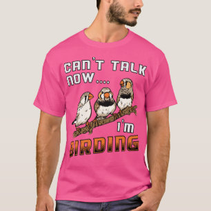 バードウォッチングレトロIM野鳥観察バードウォッチャー Tシャツ