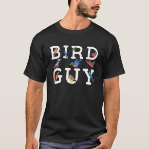 バードウォッチング愛好家野鳥観察鳥類鳥類学バードワチェ Tシャツ