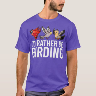 バードウォッチング野鳥観察双眼カメラ初心者5 Tシャツ