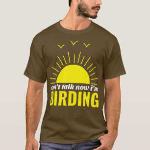 バードウォッチング野鳥観察 Tシャツ