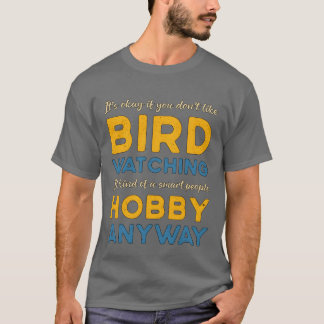 バードウォッチング 鳥見 野鳥観察 趣味 バードウォッチャー 男性 Tシャツ