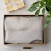 バードエフェメラデクページヴィンテージヘロン航海の 薄葉紙 (ギフト)