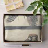 バードエフェメラデクページ《鳥》ハヤブサ 薄葉紙 (ギフト)