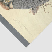 バードエフェメラデクページ《鳥》ハヤブサ 薄葉紙 (詳細)