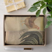 バードエフェメラデコペヴィンテージルースターヘンファーム 薄葉紙 (ギフト)