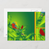 バードオパラダイスハガキ ポストカード (正面/裏面)