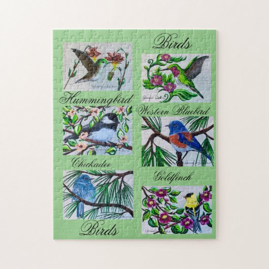 バードオブジョイパズル ジグソーパズル (縦)