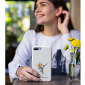 バードオブパラダイスの水彩画 カスタムデザイン Case-Mate iPhoneケース
